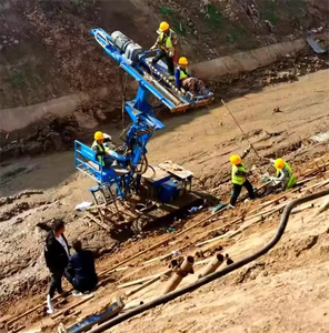 Machine de forage horizontale directionnelle portable pour pieux en acier, foreuse à tarière pour pieux en acier - Product Image 3