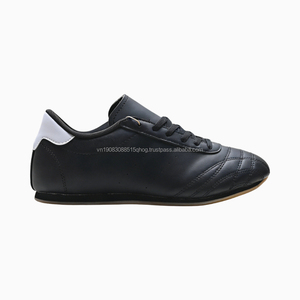 Zapatos de Taekwondo unisex con cordones, suela de goma antideslizante, calzado de entrenamiento ligero para Karate, Kickboxing, Kung Fu, artes marciales - Product Image 1