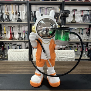 Grandes sculptures d'astronautes en résine pour intérieur et extérieur, chichas pour bars, cafés et salons de chicha. - Product Image 1