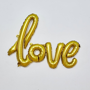 Vuelos <span class=keywords><strong>de</strong></span> aniversario boda San Valentín cumpleaños partido cumpleaños decoración ligaduras 40 <span class=keywords><strong>amor</strong></span> oro carta fiesta globo <span class=keywords><strong>de</strong></span> la hoja - Product Image 1