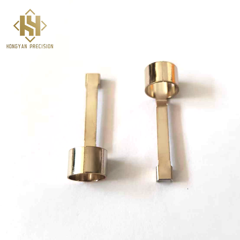 Customized Precision Hardware Stamping Machine CNC Machined Mechanical Parts Round Shape Smooth Surface Treatment