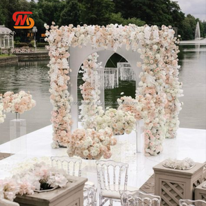 SMOOTH Acrílico Clear Chuppah Fantasma desmontable Acrílico transparente Chuppah Mandap Wedding clear Chuppah Stand - Product Image 4