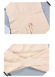 Taille intérieure Silicone anti-dérapant contrôle du ventre mais sans compression sur les jambes Shorts de mise en forme - Product Image 6