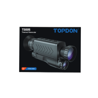 TOPDON TS005 Rango de detección de hasta 1400yd Térmico infrarrojo acoplado con cámara ocular ajustable de 35mm Monocular térmico
