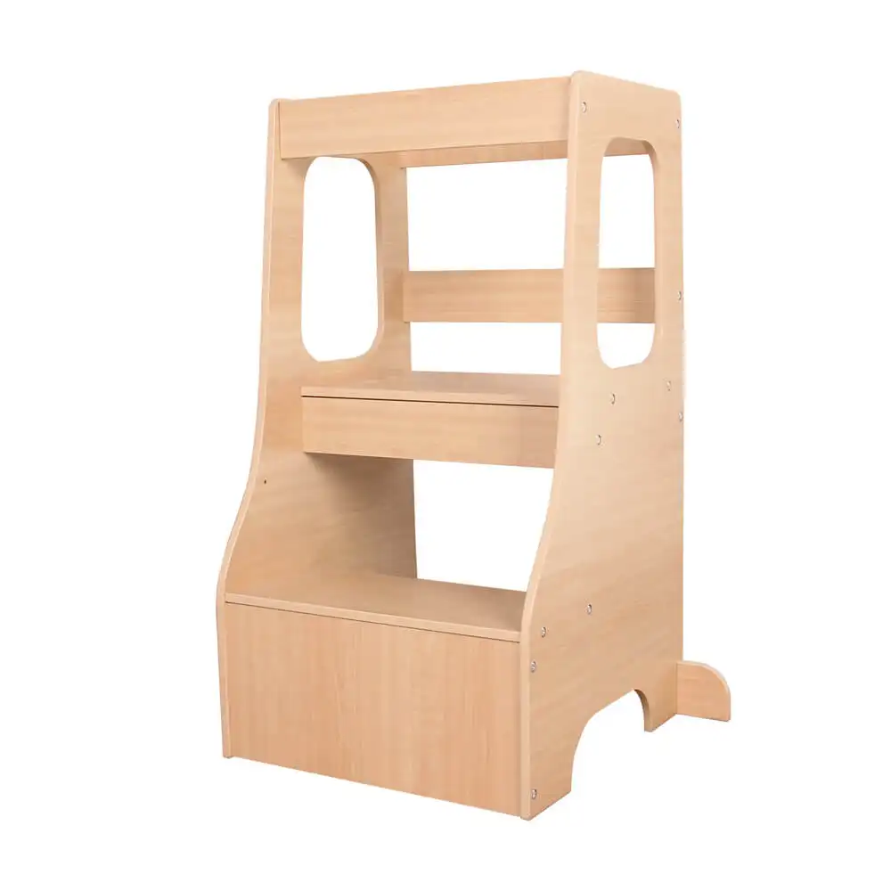 Easy to build sturdy construction wooden learning tower kitchen best wooden kitchen helper toddler kitchen helper
