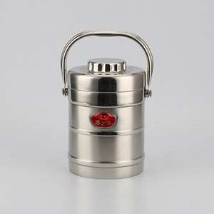 Huishoudelijke Artikelen 201 Roestvrij Staal Van Goede Kwaliteit Dubbellaags Voedingsfles 2.3 Liter - Product Image 2