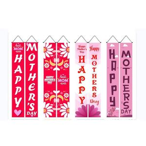 Widely Used Custom Design Portable Premium Antithetical Mother's Day Party Home Decoration Polyester <b>Banner</b> - Product Image 2