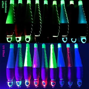 YAMASHITA Hameçon de calmar japonais lumineux en bois pour <span class=keywords><strong>crevettes</strong></span> 45-113g Rouleau de tissu lourd en mer profonde Pêche en mer <span class=keywords><strong>Marteau</strong></span> Poupée Carpe Plastique - Product Image 4