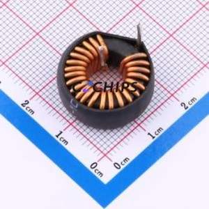 วงแหวนสี XR065125TS470MH1L/ตัวเหนี่ยวนำผ่านรูองค์ประกอบ THT,D = 20มม. 47uH 10% 7.8A Toroidal - Product Image 1