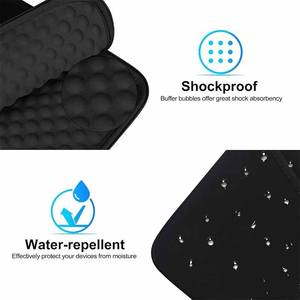 <span class=keywords><strong>Funda</strong></span> Protectora para Tablet de Neopreno Negro con Cierre, Acolchada, Impermeable y Resistente a Impactos, con Logotipo Personalizado en Relieve, para iPad de 8 y 10.5 <span class=keywords><strong>Pulgadas</strong></span> - Product Image 3