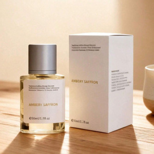 30ml 50ml Glass <b>Perfume</b> Bottle with Box Clear Fragrance <b>Container</b> Custom Packaging for Cosmetic Gift - Product Image 1