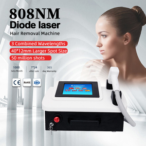 4 bước sóng Diode alexandrite Máy tẩy lông bằng laser điểm đóng băng làm mát thanh laser tiên tiến sử dụng thương mại văn phòng phẩm - Product Image 5