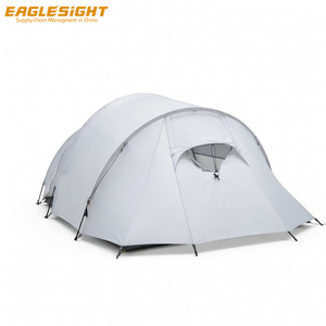 <span class=keywords><strong>Tente</strong></span> de camping quatre saisons en nylon ripstop 20D avec poteaux en aluminium, vestibule étendu, une grande chambre, <span class=keywords><strong>tente</strong></span> extérieure imperméable - Product Image 3