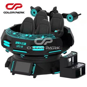 Parque de Atracciones Colorido, Oferta Especial, Simulador de Realidad Virtual con Tobogán para Cinco Personas, Cine de Realidad Virtual, Juegos de Entretenimiento - Product Image 2