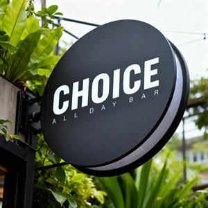 Tùy Chỉnh Vòng Tròn Hình Vuông Hộp Đèn Cho Thanh Nhà Hàng Cửa Hàng Dấu Hiệu LED Dấu Hiệu Tùy Chỉnh Ánh Sáng Hộp Hát - Product Image 3