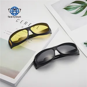 Teenyoun 2024 Car Driving Sunglasses Visual Glasses Anti Suitable Night Glasses For Men Wholesale