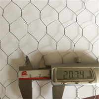 Rouleau de grillage hexagonal en fer galvanisé pour clôture, maille tissée pour poulailler, sur mesure