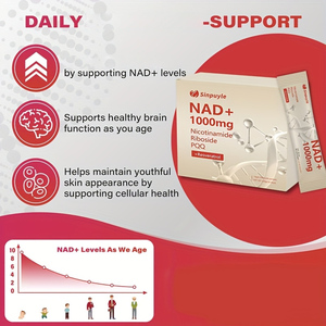 Suplementos Herbales NAD+ 1000mg Nicotinamida Ribósido PQQ en Stock en EE. UU. para Bebidas Líquidas, Antienvejecimiento, Energía Celular y Apoyo para la Piel - Product Image 5