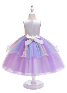 D0085, diseños normales <span class=keywords><strong>de</strong></span> vestidos <span class=keywords><strong>de</strong></span> Frock, ropa colorida y hermosa para niños, vestidos <span class=keywords><strong>de</strong></span> <span class=keywords><strong>fiesta</strong></span> <span class=keywords><strong>de</strong></span> cumpleaños <span class=keywords><strong>de</strong></span> <span class=keywords><strong>unicornio</strong></span> para niñas - Product Image 2
