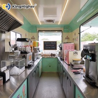 Remolque Comercial de Helados Totalmente Equipado, Personalizado para Conos de Nieve, Hielo Raspado y Granizados, Cocina Móvil, Camión de Concesiones y Catering