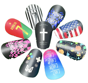 Miếng bảo vệ ống chân bóng đá chất liệu EVA cao cấp, dành cho người lớn và trẻ em, in logo tùy chỉnh, miếng bảo vệ ống chân bóng đá mini trơn - Product Image 2