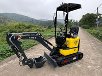 Mini-excavatrice chenillée chinoise Chuangxin 2026 CX12-6 de 1,2 tonne avec moteur EPA Euro 5, livraison gratuite