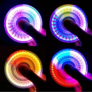 <span class=keywords><strong>Fidget</strong></span> <span class=keywords><strong>Spinner</strong></span> LED avec logo personnalisé, jouet lumineux pour les doigts, <span class=keywords><strong>spinner</strong></span> lumineux, <span class=keywords><strong>spinner</strong></span> manuel, réduction du stress, soulagement de l'anxiété - Product Image 5