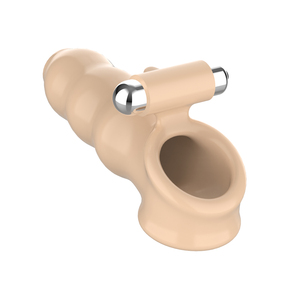 Enhancer 7x gợn sóng dương vật tay áo Vibrator 7 chế độ rung TPE + ABS vật liệu chống thấm nước của nam giới chậm trễ xuất tinh kéo dài dildos - Product Image 3