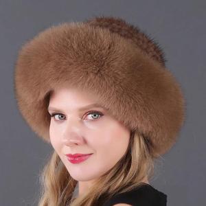 <span class=keywords><strong>Sombrero</strong></span> de <span class=keywords><strong>Paja</strong></span> con Piel de Visón Real JKP para Mujer, <span class=keywords><strong>Sombrero</strong></span> de Invierno para Niños, Cálido y Moderno, con Protección para las Orejas, <span class=keywords><strong>Sombrero</strong></span> de Piel de Zorro con Borde de Piel - Product Image 2