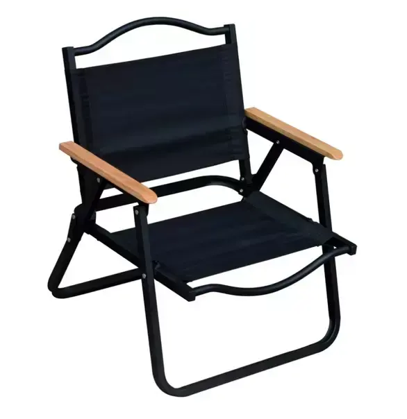 야외 금속 철 알루미늄 피크닉 캠핑 kermit 접는 의자 나무 경량 kermit 비치 의자