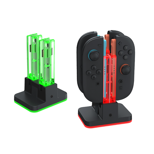 Universal Controller Left/Right Gamepad Charging Stand Dock for Nintendo Switch/OLED/Switch 2 for Switch2 4-in-1 Charger Station