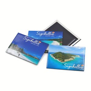 Tropical Souvenirs Photo Print High Quality Custom 3D Refrigerator Magnet Ornaments - Product Image 2