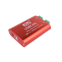 Adaptador USB a CAN FD Industrial de Doble Canal - Interfaz Aislada, Velocidad de Transmisión Automática, Compatible con Protocolos CANopen/J1939/OBD