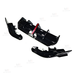 Difusor de Parachoques Trasero Estilo VTEN con Luz LED para BMW Serie 2 G42 M240i 2022+ Negro Brillante, Alerón Trasero ABS, Divisores Laterales - Product Image 3