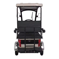 Voiturette de golf électrique familiale Holladay 800W, 4 places, carrosserie ouverte, batterie 60V, autonomie 30-50 km, quadricycle urbain 4x4