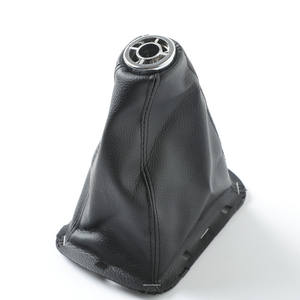 Pommeau de levier de vitesse en cuir noir gris ergonomique pour Toyota Avensis T25 Mk2 Ii 03 09 - Product Image 5