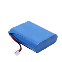 Batterie lithium-ion rechargeable personnalisée 7,4 V 11,1 V 12 V 4 Ah 6 Ah 10 Ah avec protection BMS, cellules de qualité A, haute capacité, pour éclairage solaire