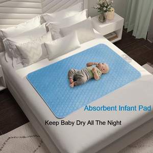 Hengshang personnalisé <span class=keywords><strong>incontinence</strong></span> <span class=keywords><strong>lavable</strong></span> coussinets <span class=keywords><strong>protection</strong></span> contre le mouillage sous-coussinets réutilisables imperméables <span class=keywords><strong>pour</strong></span> femmes hommes enfants animaux de compagnie - Product Image 4