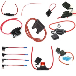 Portafusibile per Auto piccolo personalizzato 12 AWG portafusibile automobilistico impermeabile resistente all'acqua con coperchio portafusibile automatico in linea - Product Image 1