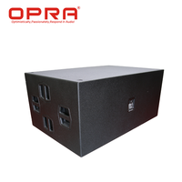 OPRA VE 2181A Subwoofer passif professionnel double 18 pouces, puissance de crête 6000W, 30Hz-120Hz, haut-parleur de basses à SPL élevé pour sonorisation en direct