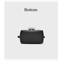 Sac bandoulière en cuir véritable de haute qualité, sac hobo de luxe simple et imperméable, sac à main en cuir tendance pour femmes, vente en gros