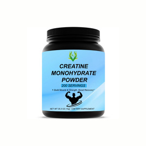 Hot Selling OEM Creatine Monohydrate Powder Dietary Supplement Promote Build Muscle Strength Function and Support Energy Levels - Product Image 1