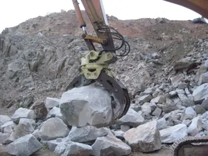 Hydraulic Grapple Hydraulic Excavator Grab Hydraulic Rotating Grab Stone Grapple Mini Excavator Stone Grab