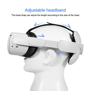Nouveau casque VR bandeau de remplacement réglable <span class=keywords><strong>pour</strong></span> <span class=keywords><strong>Oculus</strong></span> <span class=keywords><strong>Quest</strong></span> <span class=keywords><strong>2</strong></span> housse de protection - Product Image 2