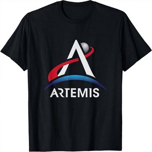 Livraison gratuite, <span class=keywords><strong>t</strong></span>-<span class=keywords><strong>shirt</strong></span> officiel du programme Artemis de la <span class=keywords><strong>NASA</strong></span>, logo vintage, coton/polyester, pour <span class=keywords><strong>homme</strong></span>, We Are Going Moon 2024 - Product Image 1