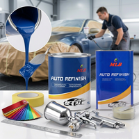 Peinture automobile MLB Stable Dust Proof Eco Safe Auto Refinish / Couche de finition 2K / Peinture pour réparation d'accidents automobiles pour techniciens de revêtement automobile / Apprêt automobile