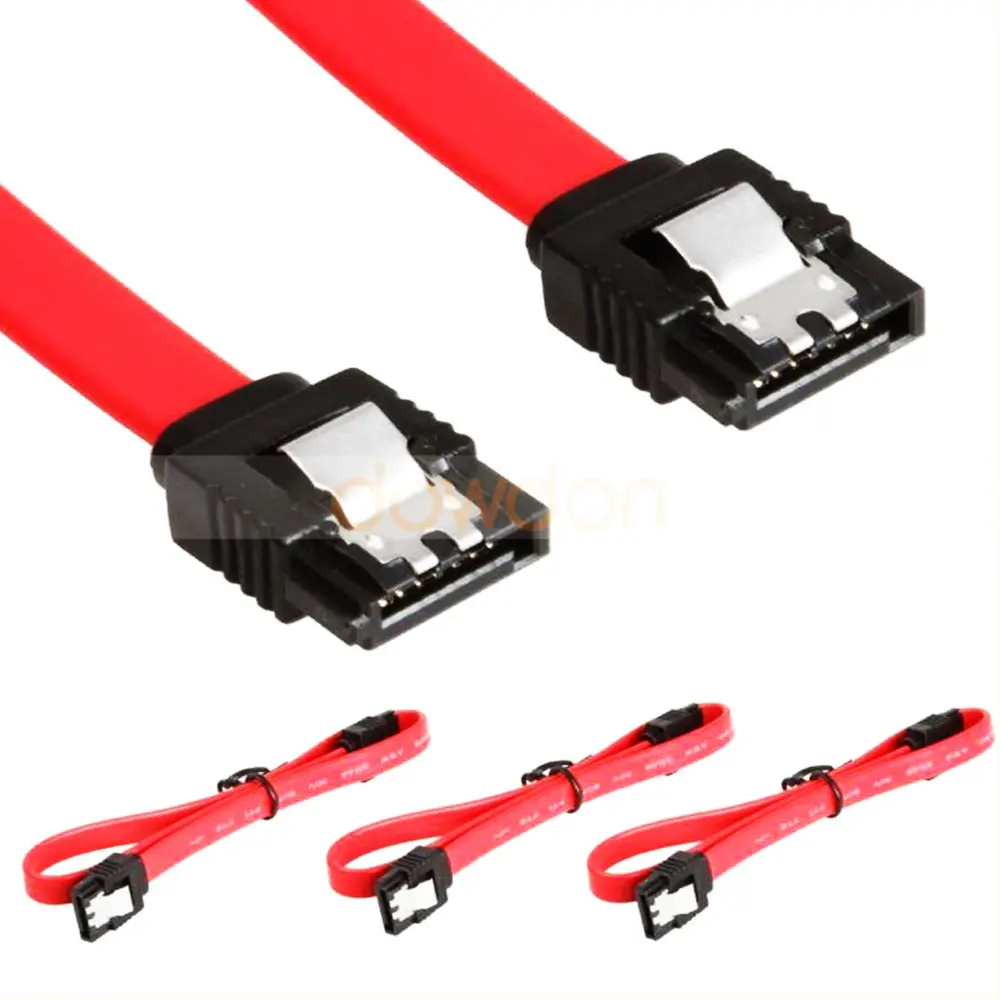 Computer HDD Sata Cable Mainboard Motherboard 7 Pin Sata Female Connector 10cm/20cm/50CM/100cm OEM Length