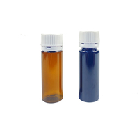 10ml 15ml 20ml 25ml Bouteille de tube en PET de fermeture de sécurité de liquide oral long et mince en plastique pour animaux de compagnie médical avec bouchon d'étanchéité inviolable