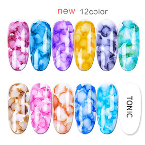 Vinimay 12 Colori Liquido per Nail Art Effetto Marmorizzato, Gel per Pittura Unghie con Effetto Blooming - Product Image 6