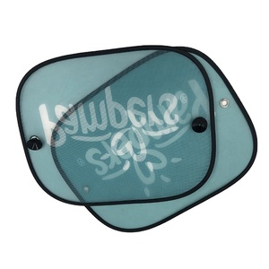 Pare-soleil de voiture personnalisé en polyester pour vitres avant et arrière, vente en gros - Product Image 1